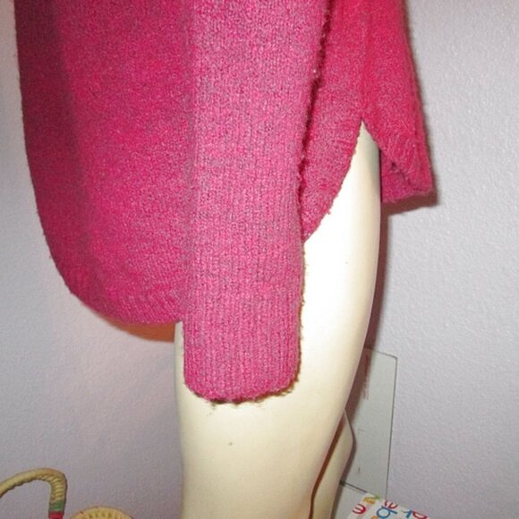 French Connection Women’s Sweater Size M Wool Blend Long Sleeve Turtleneck Nubby - Picture 6 of 12